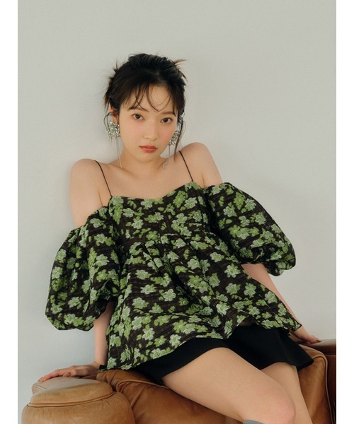 LILY BROWN（リリーブラウン）の「【WEB限定カラー】3WAYジャガード