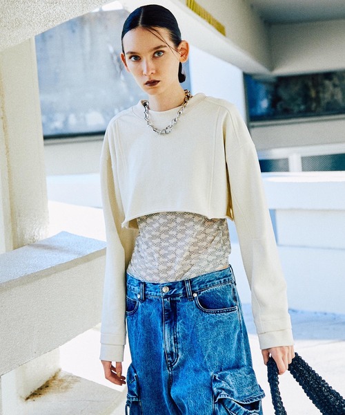 MAISON SPECIAL（メゾンスペシャル）の「レイヤードカットロンTEE