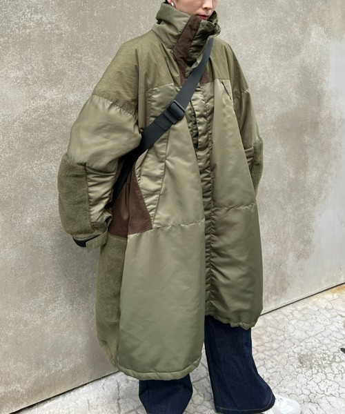 セール】《2サイズ展開》【etsinta/エシンタ】モンスター中綿オーバー