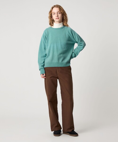 セール】＜Steven Alan＞ウール カシミヤ サドルショルダー ニット