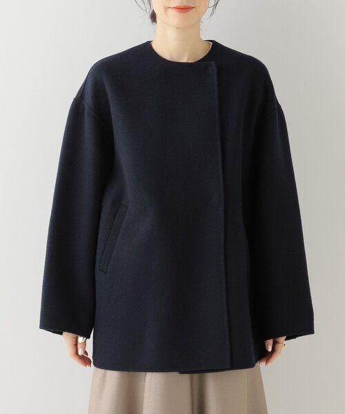 Spick & Span（スピックアンドスパン）の「リバーオープンカラーミドル