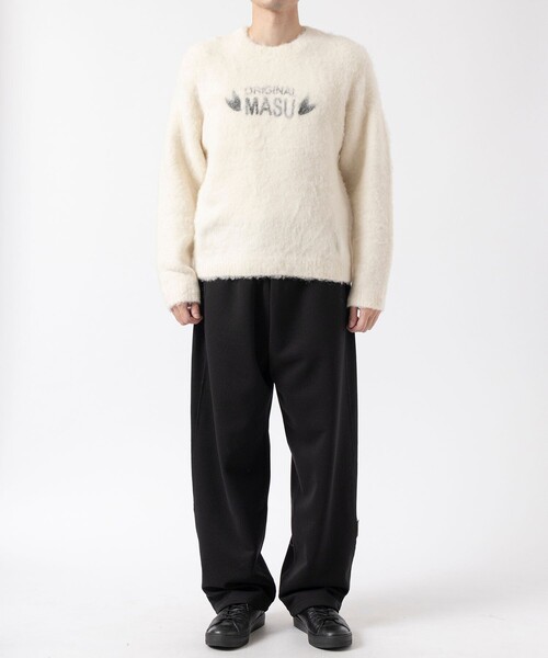 MASU/エムエーエスユー】ORIGINAL MASU BRUSHED SWEATER（ニット