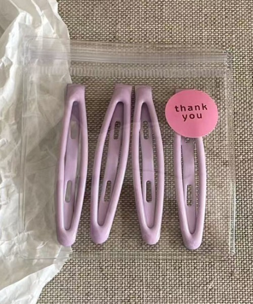 urge select】カラフル ぷっくり パッチンピン【4個セット/10色展開