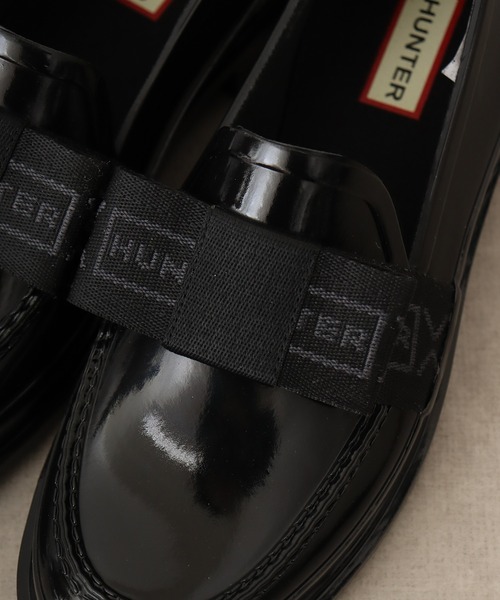 HUNTER グロスペニーローファー（レインシューズ）｜HUNTER（ハンター