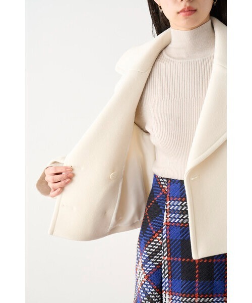 SNIDEL（スナイデル）の「ウールショートPコート（その他アウター