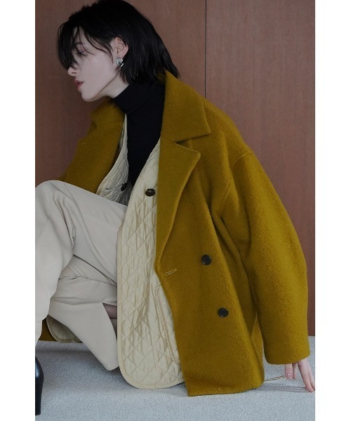 CLANE（クラネ）の「OVER LINE DOUBLE COAT（その他アウター）」 - WEAR