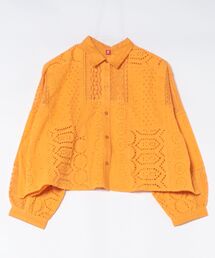 シャツ/ブラウス（オレンジ/橙色系・レース）ファッション通販 - ZOZOTOWN