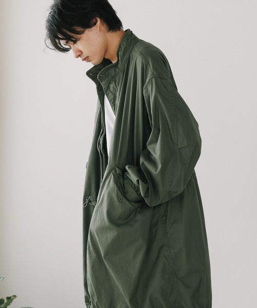 orSlow（オアスロウ）の「orSlow/オアスロウ M-65 FISH TALL COAT ARMY