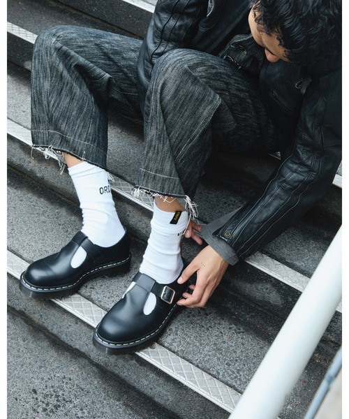 セール】Dr. Martens/ドクターマーチン POLLEY BEX ホワイトステッチ