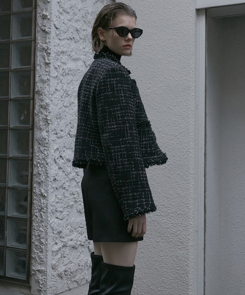 LE CIEL BLEU（ルシェルブルー）の「ルストロツイードジャケット