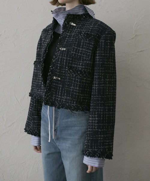 LE CIEL BLEU（ルシェルブルー）の「ルストロツイードジャケット