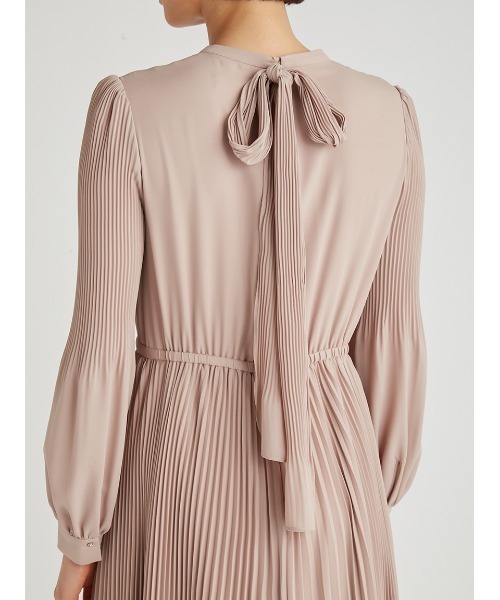 CELFORD（セルフォード）の「ボウタイプリーツワンピース（ワンピース
