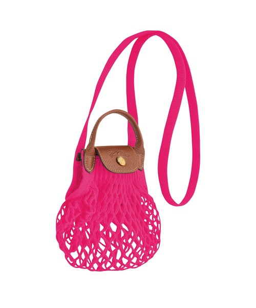 LONGCHAMP（ロンシャン）の「Le Pliage Filet クロスボディバッグ XS