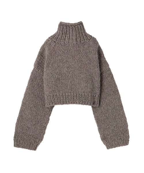 ETRE TOKYO（エトレトウキョウ）の「スタンドネックハンドニット
