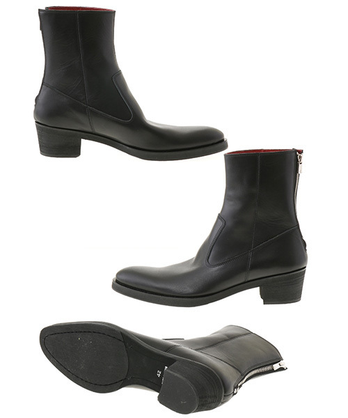 NO ID.（ノーアイディ）の「mko5240-バックZIPヒールブーツ（ブーツ