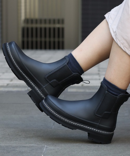セール】【HUNTER/ハンター】 W REFINED STITCH DETAIL CHELSEA