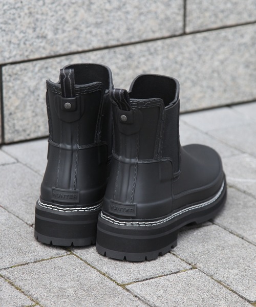 セール】【HUNTER/ハンター】 W REFINED STITCH DETAIL CHELSEA