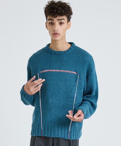 NEONSIGN（ネオンサイン）の「【NEONSIGN】Ne QUILTED MOHAIR JUMPER