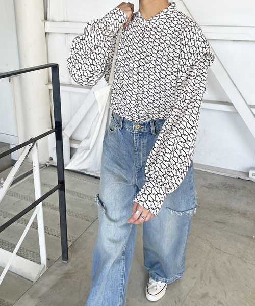 Spick & Span（スピックアンドスパン）の「モノグラムプリントレイヤー