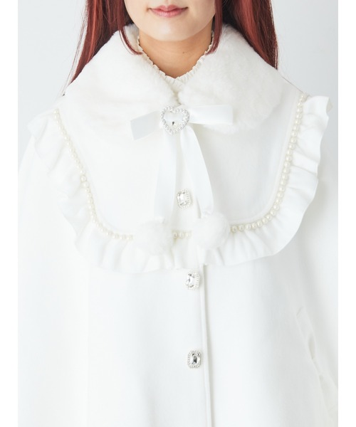 Ank Rouge（アンクルージュ）の「リボンポケットケープコート（その他