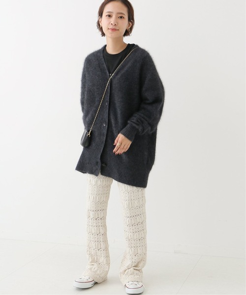 Spick & Span（スピックアンドスパン）の「FURKNITワイドVカーディガン