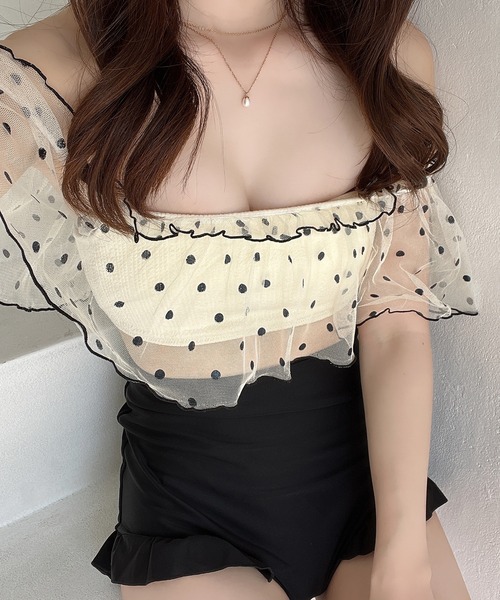 RiLi（リリ）の「ドットチュール2way水着【RL】（水着）」 - WEAR