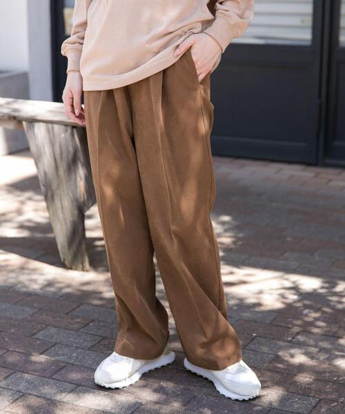 セール】FORK&SPOON スエードライクパンツ（その他パンツ