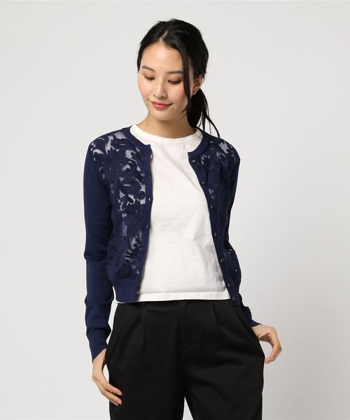 DOUBLE ダブルスタンダードクロージング sov カーディガン ベージュ