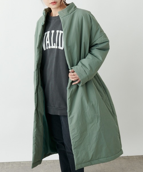 PUAL CE CIN（ピュアルセシン）の「【Du noir】スタンドネック中綿