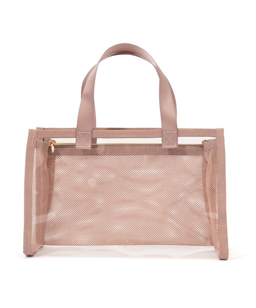 セール】クリア スパバッグ ピンク（エコバッグ/サブバッグ