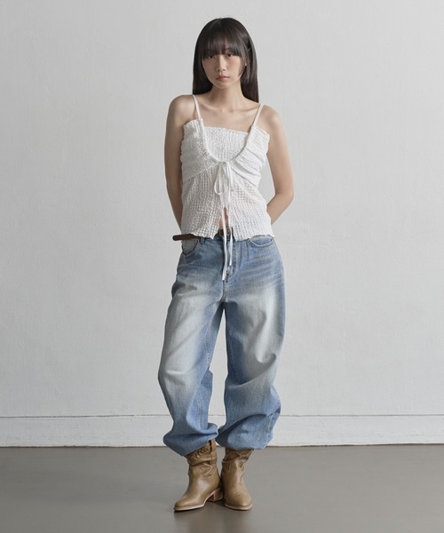 UNE MANSION（ユヌマンション）の「バレエコアy2kフロントリボン