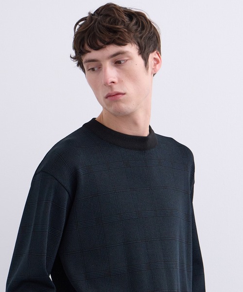 セール】アウトラスト デザインクルーネックニット（ニット/セーター