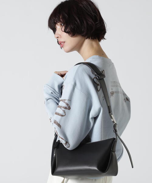 OSOI（オソイ）の「OSOI/オソイ/BEAN TWEE/BLACK（ショルダーバッグ