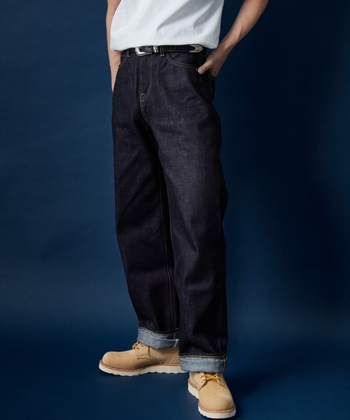 MOMOTARO JEANS/モモタロウ ジーンズ] 400 STANDARD WIDE 14.7OZ