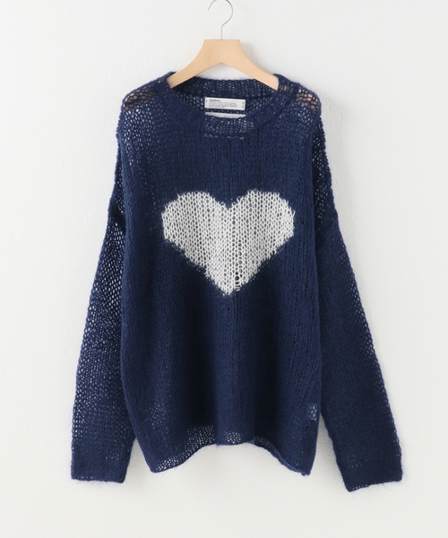 DAIRIKU（ダイリク）の「【DAIRIKU / ダイリク】Heart Mohair Knit