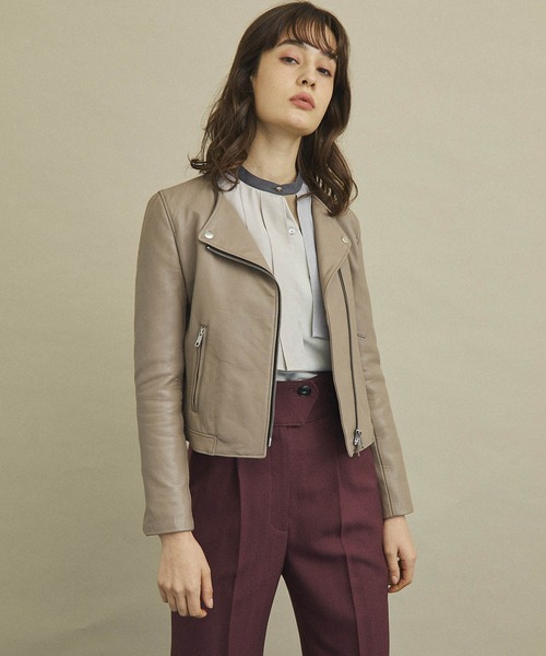 ラムセミダブルライダースジャケット（ライダースジャケット）｜UNITED