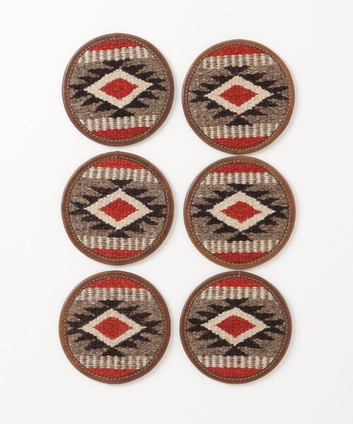 RRL（ダブル アール エル）の「ハンドウーブン コースター セット