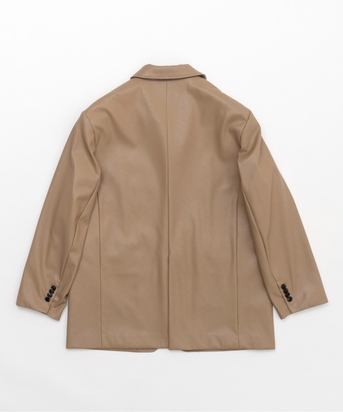 MAISON SPECIAL（メゾンスペシャル）の「Vegan Leather Single Jacket