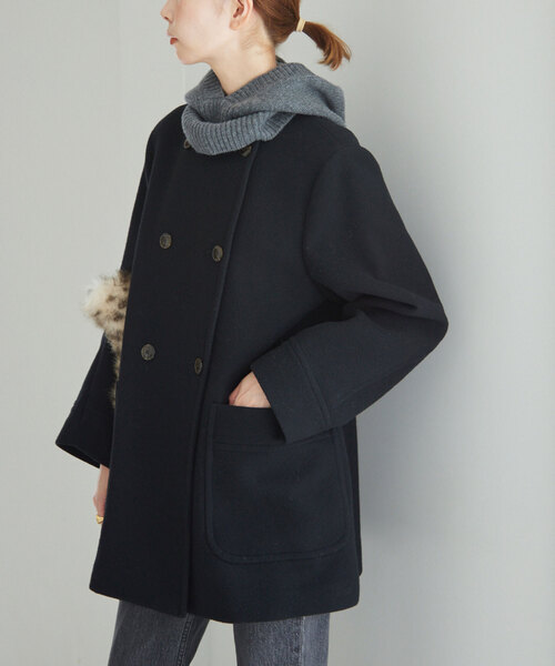 SLOBE IENA（スローブイエナ）の「スイビダブルクロスノーカラーダブル