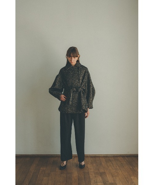 CLANE（クラネ）の「MIX LOOP TWEED BOX COAT（テーラードジャケット