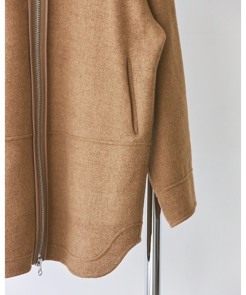 TODAYFUL（トゥデイフル）の「ウールリバージャケット（ノーカラー