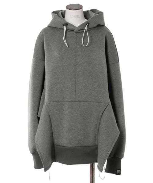 UN3D.（アンスリード）の「SIDE PARTS DETAIL HOODIE / サイドパーツ
