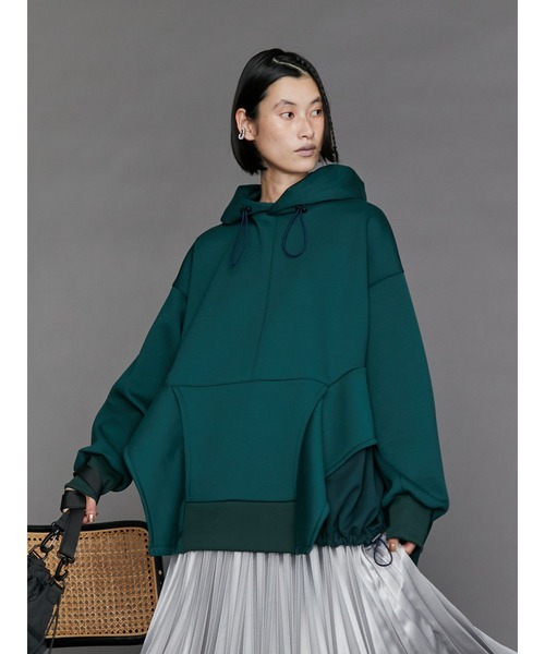 UN3D.（アンスリード）の「SIDE PARTS DETAIL HOODIE / サイドパーツ