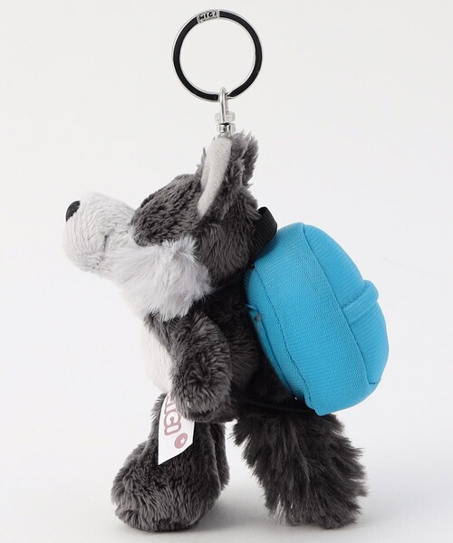 nici（ニキ）の「NICI/ニキ キーホルダー オオカミ 10cm+リュック