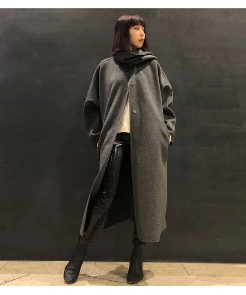 LE CIEL BLEU（ルシェルブルー）の「Double Faced Cape COAT（その他