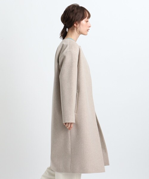 INDIVI（インディヴィ）の「◇【WEB限定/日本製/ウール100%】ビーバー