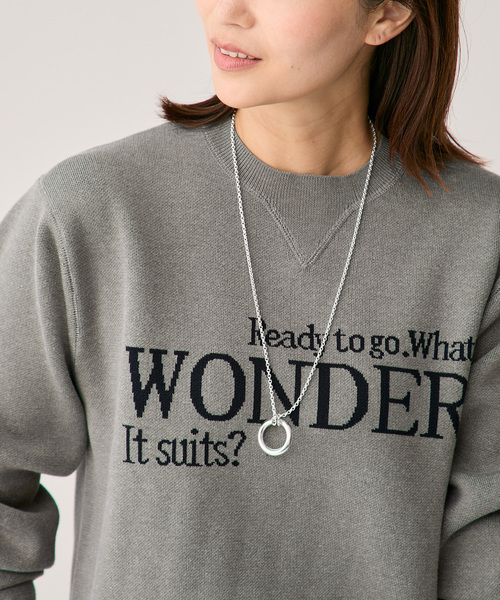 セール】LOGO Knit プルオーバー（ニット/セーター）｜VERMEIL par