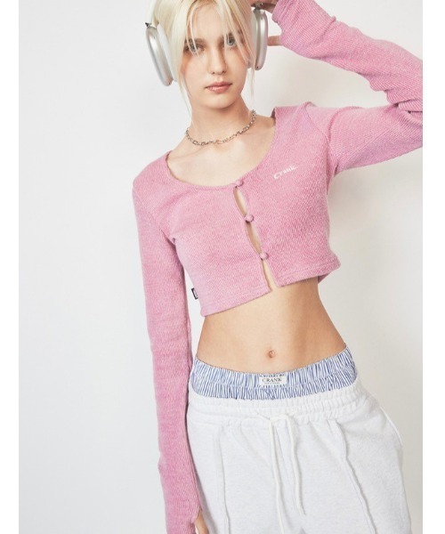 CRANK（クランク）の「【CRANK/クランク】KNIT WARMER CARDIGAN