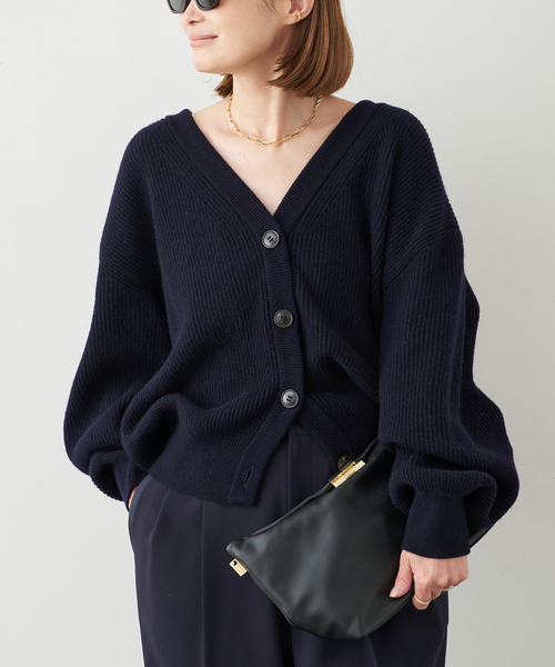 セール】JUSPER Vネック カーディガン（ニット/セーター）｜Deuxieme