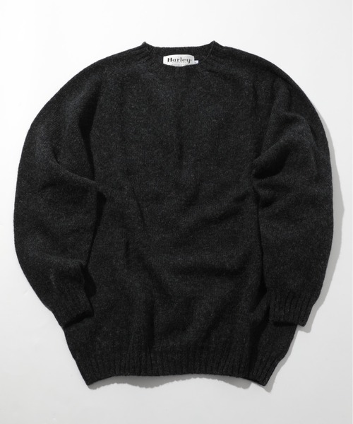 セール】【HARLEY OF SCOTLAND】別注シェットランドセーター（ニット